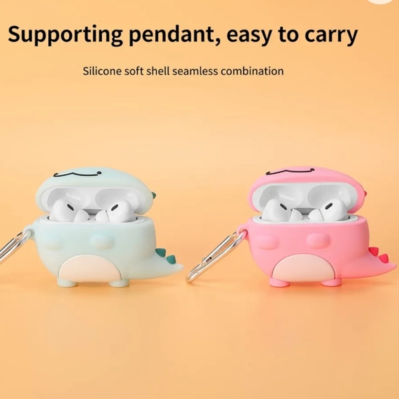 NWT DINOSAUR AIRPODS 1 AND 2 GEN CASE - Picture 2 of 9